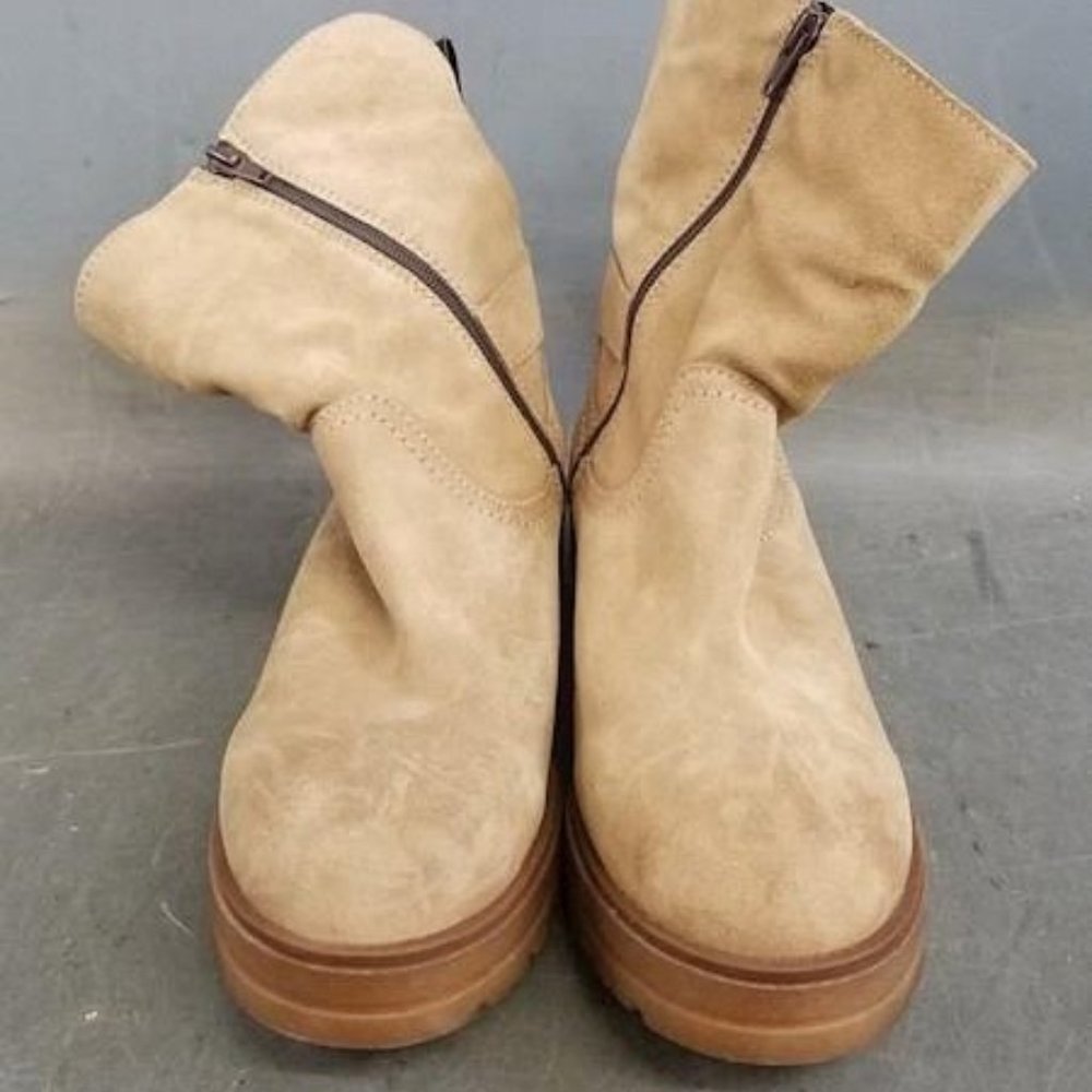 EUC Musse & Cloud Shelley Boot - tan suede 9